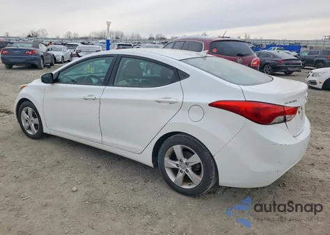 2013 Hyundai Elantra Gls z USA, uszkodzony, nr VIN 5NPDH4AE2DH436627
